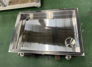 チャンバー　機械加工